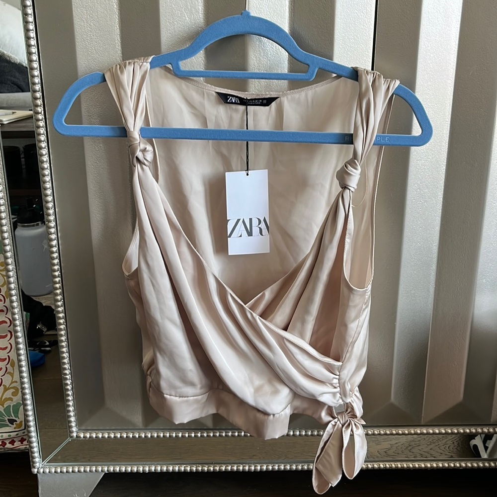 Zara Silk blouse
